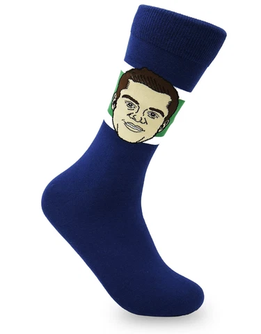 NHL Bo Horvat Vancouver Canucks Sockey Socks Adult Size 7-12 New Cover