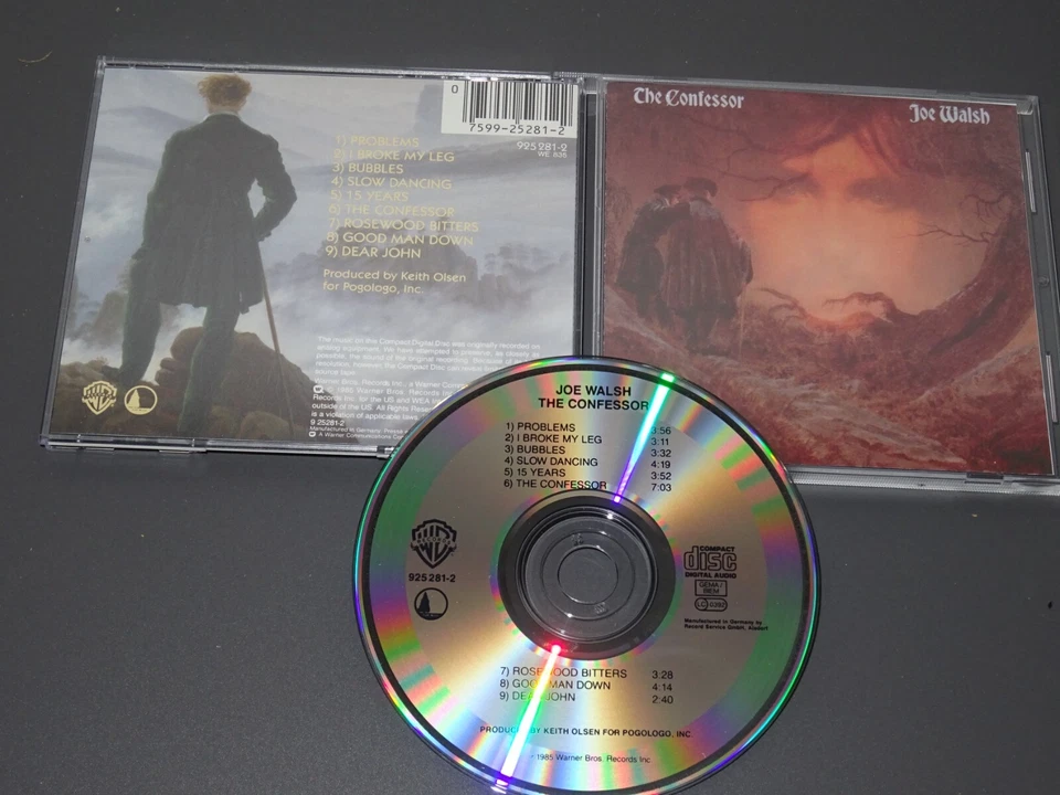 JOE WALSH - THE CONFESSOR / GERMANY-ALBUM-CD (CD MINT-) - Bild 1 von 1