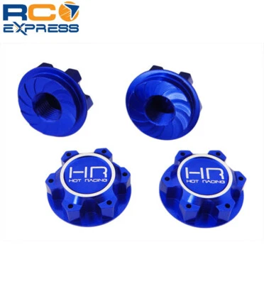 Tuercas hexagonales dentadas de aluminio Hot Racing Traxxas X Maxx 25 mm XMX10N06 Foto 1 de 4