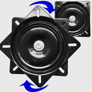 2pack Heavy Duty Bar Stool Swivel Plate 6inch Chair Swivel Base With Solid Ring - Picture 1 of 7