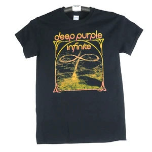Camiseta Deep Purple Bland Infinite Para Hombre Talla Pequeña Negra Estampado Vintage Corta Sl - Imagen 1 de 8