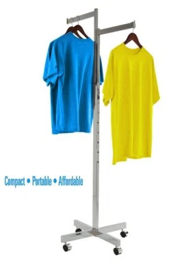 Only Hangers Commercial 2-Way Heavy Duty Straight Arms with "X" Style Base - Image 1 of 3