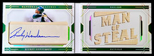2020 National Treasures RICKEY HENDERSON MLB Man of Steal Booklet SP Auto 09/15