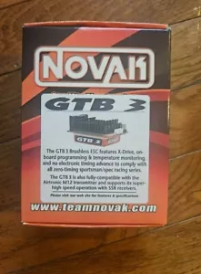 Novak GTB 3 Racing ESC Speed Control Factory Sealed new old Hobbytown Inventory - Picture 1 of 5