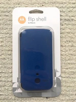 Carcasa abatible Motorola para Moto G - azul Foto 1 de 2
