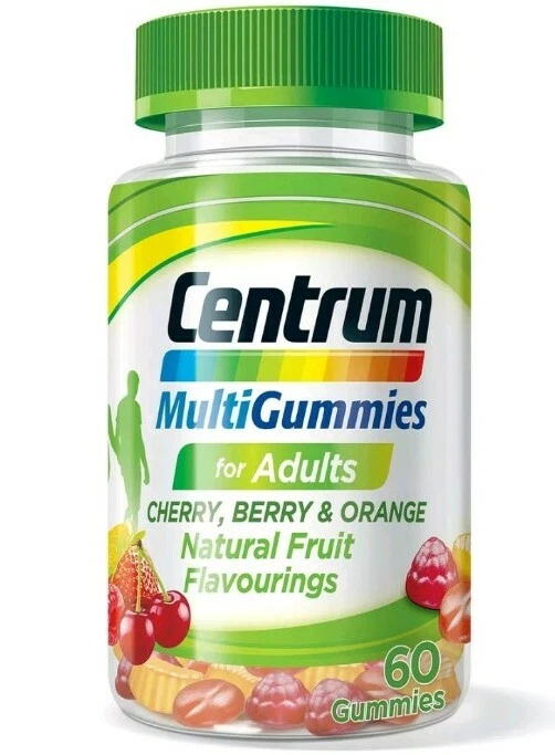 Centrum Multigummies Adultos Mezcla Fruta - 60 Gomitas X2 Foto 1 de 1