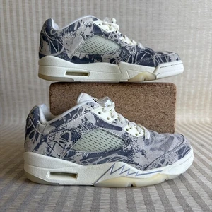 Nike Air Jordan 5 Low Expression Shoes Womens Size 7 Coconut Milk DA8016-100 - Picture 1 of 20