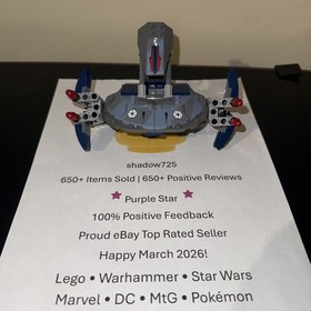 LEGO Star Wars: Vulture Droid (75041) | No Box, Manual, or Figs ~ Missing Bricks