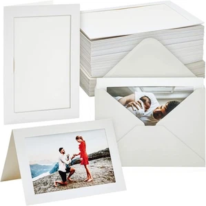 BEST PAPER GREETINGS 48er Pack Foto 48er Pack, 4,75 x 6,8 Zoll, cremeweiß - Bild 1 von 9