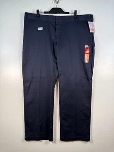 Brandneu mit Etikett Dickies Damen 774 Original Passform gerades Bein Uniform Arbeitshose blau Größe 20R - Bild 1 von 12