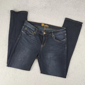 Kut from the Kloth Jeans Womens 10 Blue Dark Wash Skinny Stretch Denim KP570MB5 - Picture 1 of 17