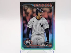 2024 Topps Update Series JUAN SOTO #US1 Rainbow Foil New York Yankees - Picture 1 of 2
