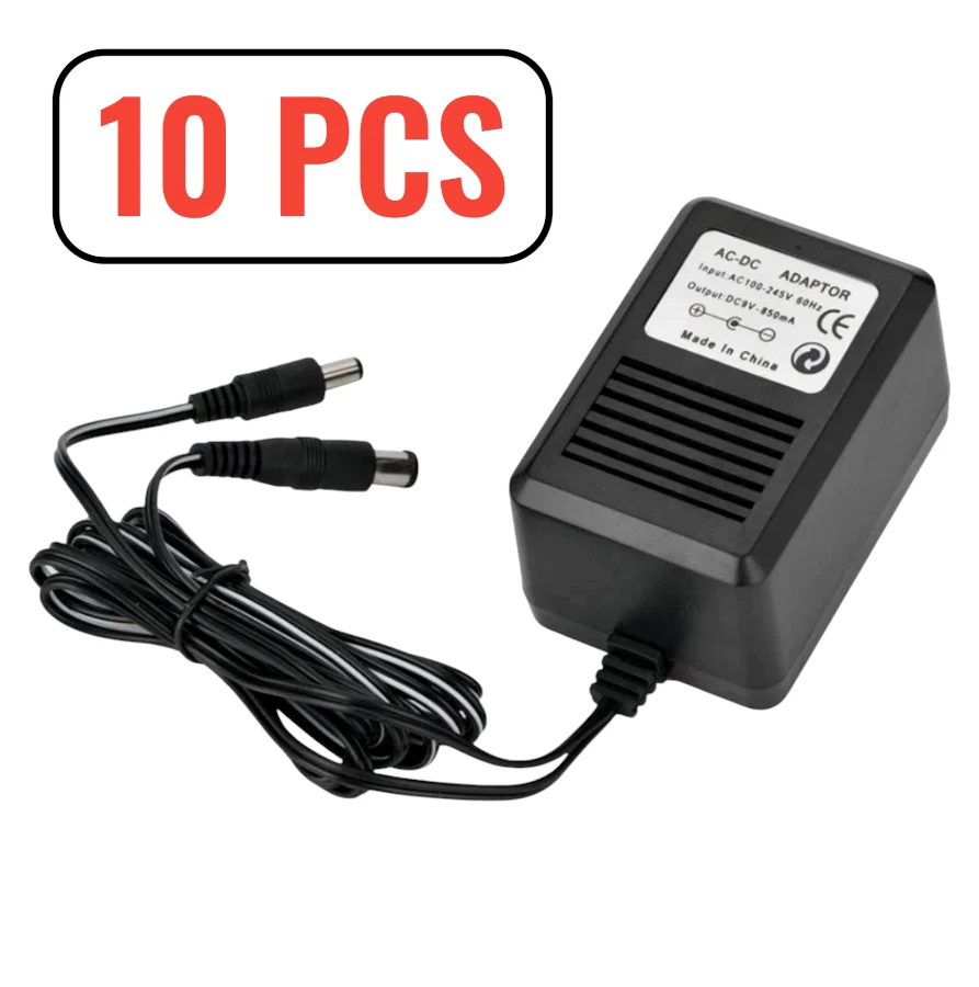 10X Nuevo Adaptador de CA para NES, SNES, Genesis System Super Nintendo Cable de Alimentación Cable Foto 1 de 1