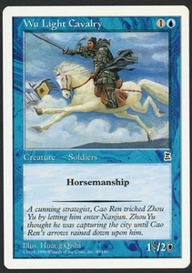 ***English Wu Light Cavalry*** MTG Portal 3 Kingdoms Kid Icarus - Picture 1 of 2
