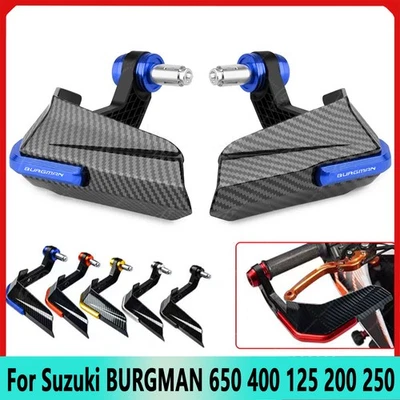 Handguard Grips Handle Shield Windshield For Suzuki BURGMAN 650 400 125 200 250 - Imagem 1 de 4