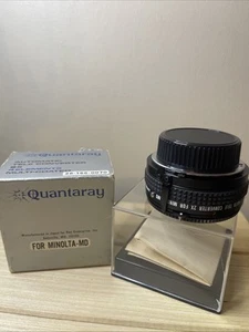 Quantaray Automatic Teleconverter Converter 2X 4 Elements Muti-coated Minolta - Picture 1 of 6