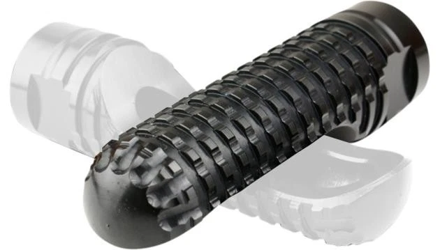 Juego trasero Driven TT estribo extra ancho negro Foto 1 de 1