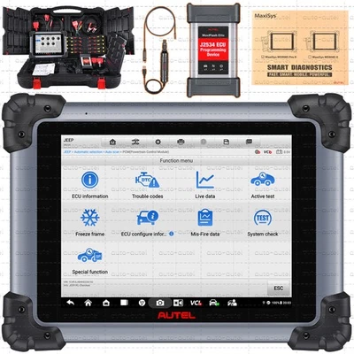 2025 Autel MaxiSys MS908S PRO II Ultra Car Scanner UP MK908 II as Elite II PRO Foto 1 de 4