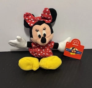 Peluche de colección Applause 1997 Disney Minnie con etiquetas originales - Imagen 1 de 11