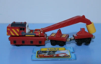 Thomas & Friends - TAKE ALONG/ TAKE N PLAY - ROCKY THE CRANE- W/ COLLECTOR CARD - Image 1 of 4