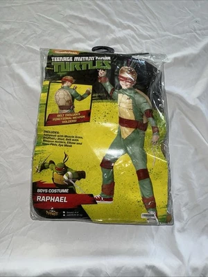 NICKELODEAN Ninja Turtles Rapahel Kids Small 4-6 Costume ( 1 Sword taped) - Image 1 of 2
