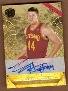 Luke Harangody 2010-11 Gold Standard Auto RC Cavaliers - Picture 1 of 1