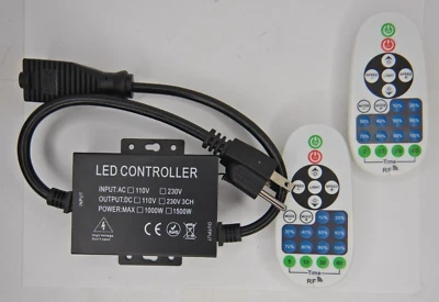 110-120V 1500W 23 Key LED Controller for 5050 LED Neon Rope Light - Image 1 of 4