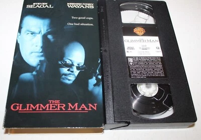 The Glimmer Man (VHS 1997) Steven Seagal, Keenen Ivory Wayans, Two Good Cops - Imagem 1 de 2