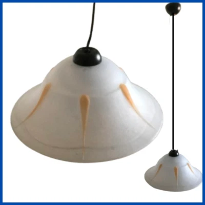 Lampadario in vetro a sospensione classico da cucina e sala salotto camera letto - Immagine 1 di 4