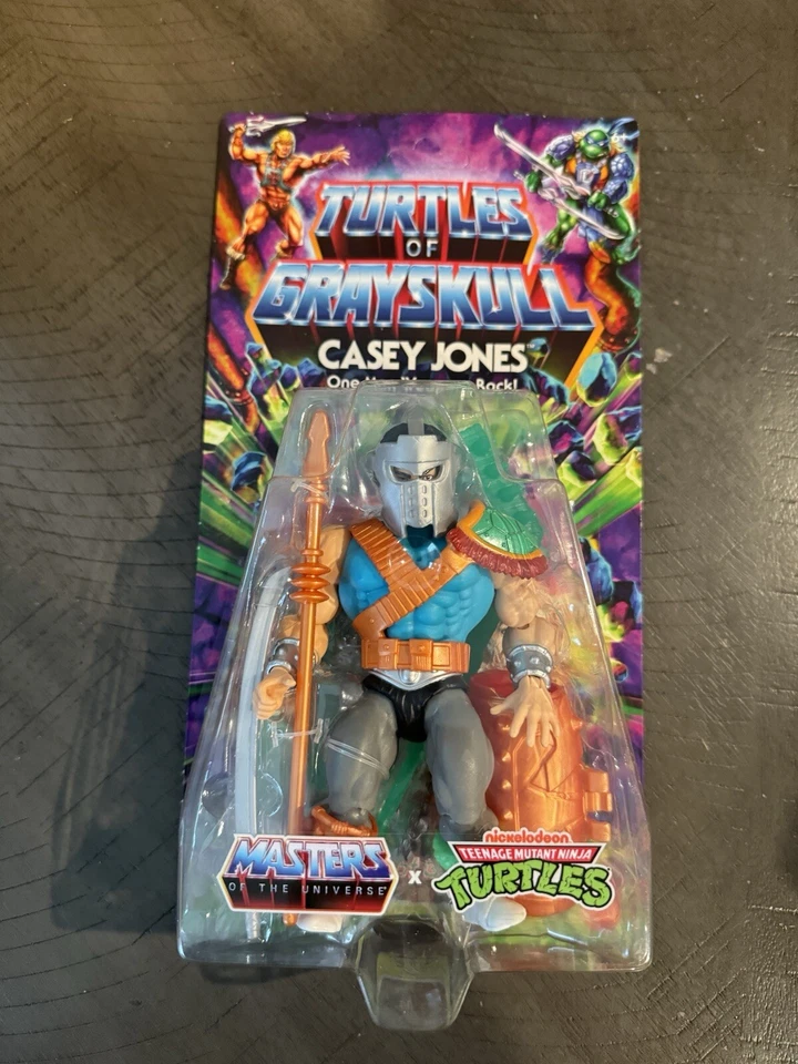 Mattel Turtles of Grayskull Casey Jones Action Figure 2023