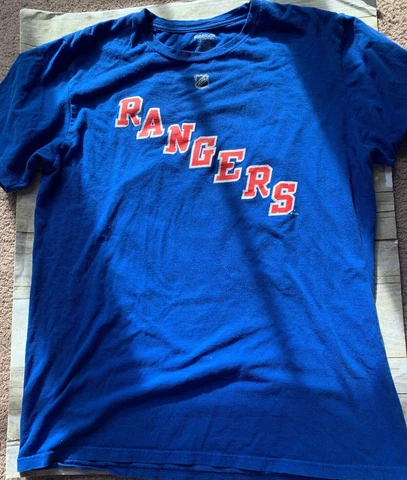 Rick Nash Reebok New York Rangers NHL Hockey Jersey/Shirt - Large Cover