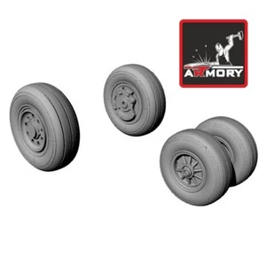 Armory Models AR AW48304 Scale 1/48 F-35C Lightning-II wheels for plastic model - Picture 1 of 24