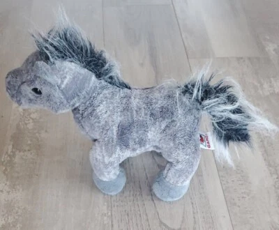 Webkinz Ganz Grey Arabian Horse plush stuffed animal 9" - Image 1 of 4