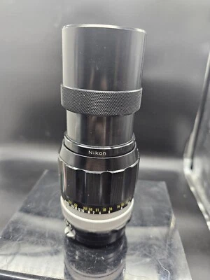 Lente teleobjetivo Nikkor-Q automático 1:4 f=200 mm Nikon 478305 Japón Foto 1 de 4