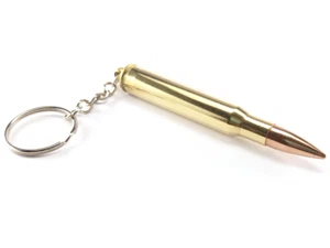 M1 Garand .30cal bullet keyring. Genuine .30-06 ammo keyring keychain, US ARMY - Picture 1 of 2