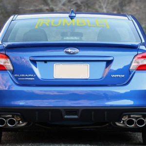 [ RUMBLE ] Symbol Graphic for SUV RV Sport Car Automotive Decal Vinyl Sticker - Picture 1 of 6