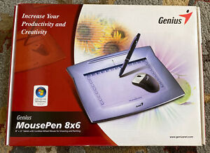 Genius MousePen 8 x 6-Inch Graphic Tablet for Home and Office