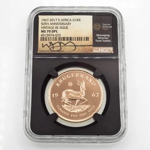 2017 50th Anniversary Re-Issue G1KR Graded by NGC as MS70DPL w/ Box and CoA - Picture 1 of 7