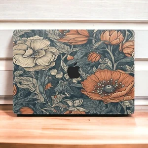 Recubrimiento floral vintage de MacBook - Recubrimiento de cubierta completa para modelos MacBook Pro y Air, M1, - Imagen 1 de 7