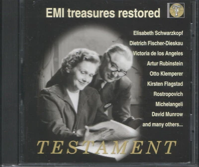 TESTAMENT - EMI TREASURES RESTORED: A TESTAMENT SAMPLER – CD (1998) 79 MINS - Image 1 of 2