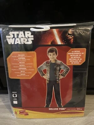 Día Mundial del Libro Finn Niños Vestido Elegante Disney Star Wars Force Awakens 5-6 años Nuevo Foto 1 de 4