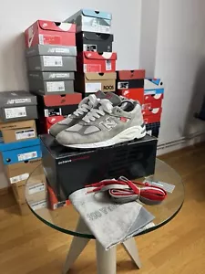 US 8,5 - New Balance 990 V2 'Made In USA' "Grey" M990VS2, taglia 42 - NUOVO - Foto 1 di 9