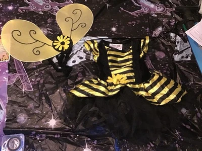 Disfraz de Jerry Beck Sweet Bee para niño pequeño con alas Foto 1 de 4