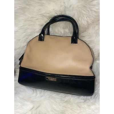 Bolso de Mano Kate Spade Chelsea Park Cuero Negro y Tostado/Bolso de Hombro‎/Cartera Foto 1 de 4