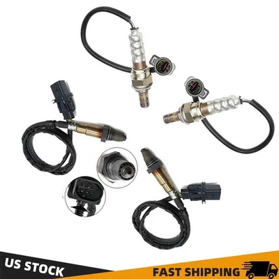 4Pcs O2 Oxygen Sensor Upstream & Downstream for 2013-2015 Ford Edge Escape Focus - Изображение 1 из 4