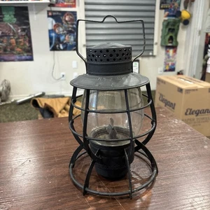 Dietz Steel Clad No. 39 Lantern – City of New York Trolly Car Lantern Nice Shape - Picture 1 of 7