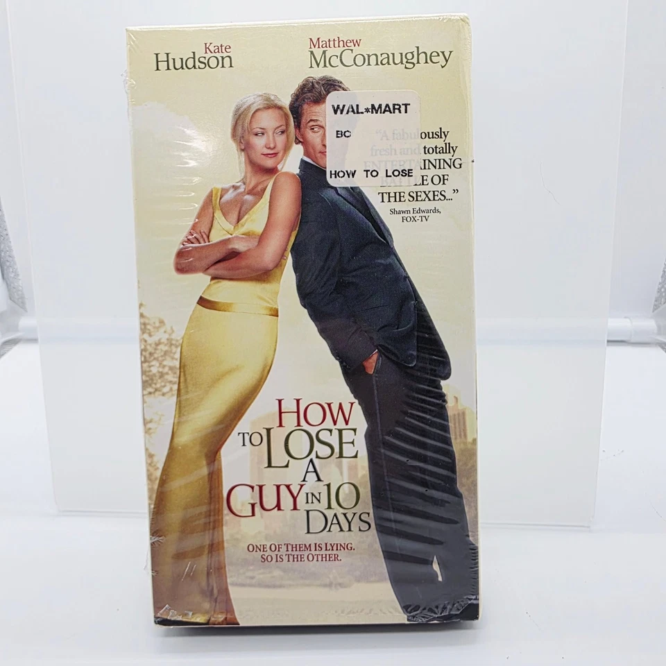 How to Lose a Guy in 10 Days VHS 2003 Romantic Comedy Original Release Paramount - Image 1 of 1