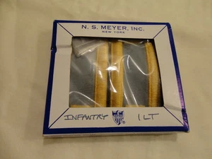Vintage N.S.Meyer Army Shoulder Straps / MINT-UNUSED!! - Picture 1 of 4