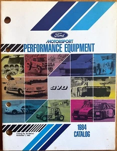 Ford/Motorsport Performance Equipment 1984 número de catálogo M-1984-A1 - Imagen 1 de 8