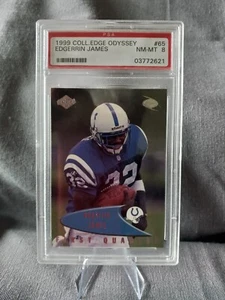 Edgerrin James 1999 Colledge Odyssey #65 casi nuevo-como nuevo 8 - Imagen 1 de 2